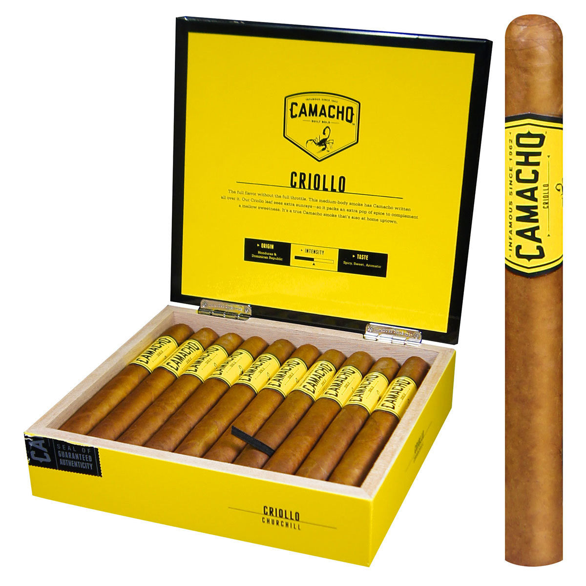 Camacho Criollo Cigars - Cigar boulevard