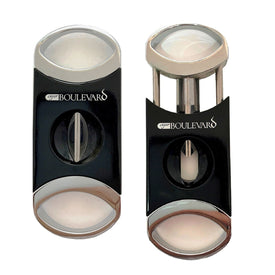 Cigar Boulevard V Perfection Black Lacquered Cigar Cutter