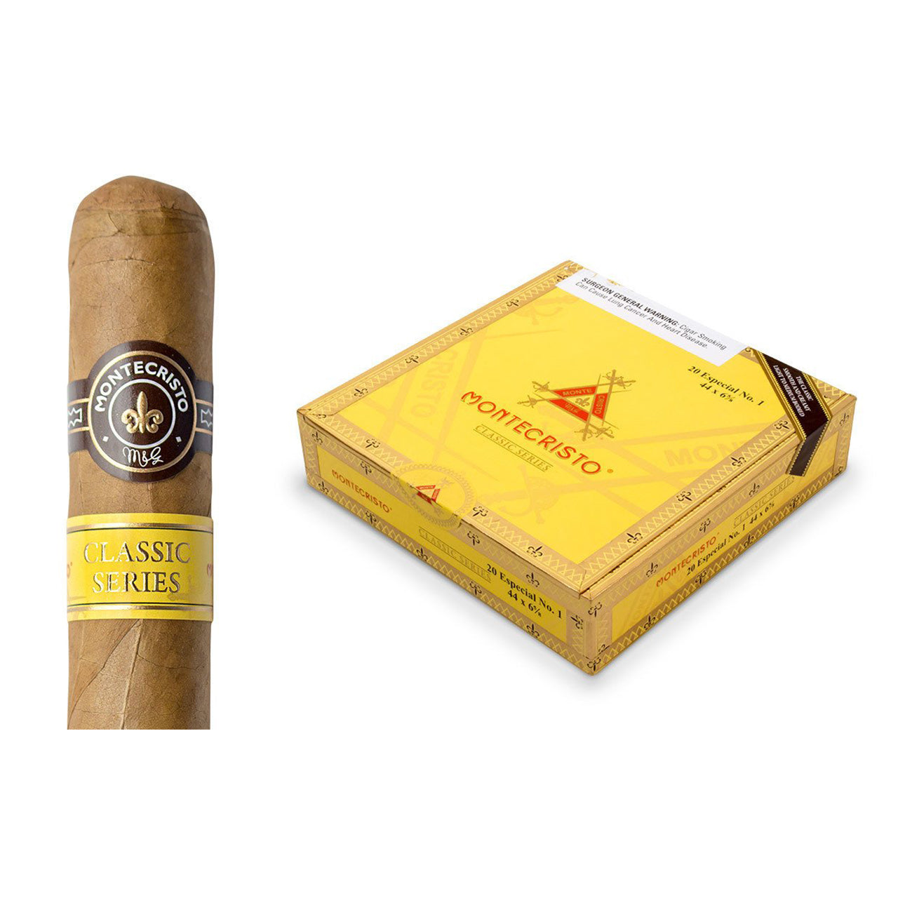 Montecristo CLASSIC "Boxes and Single"