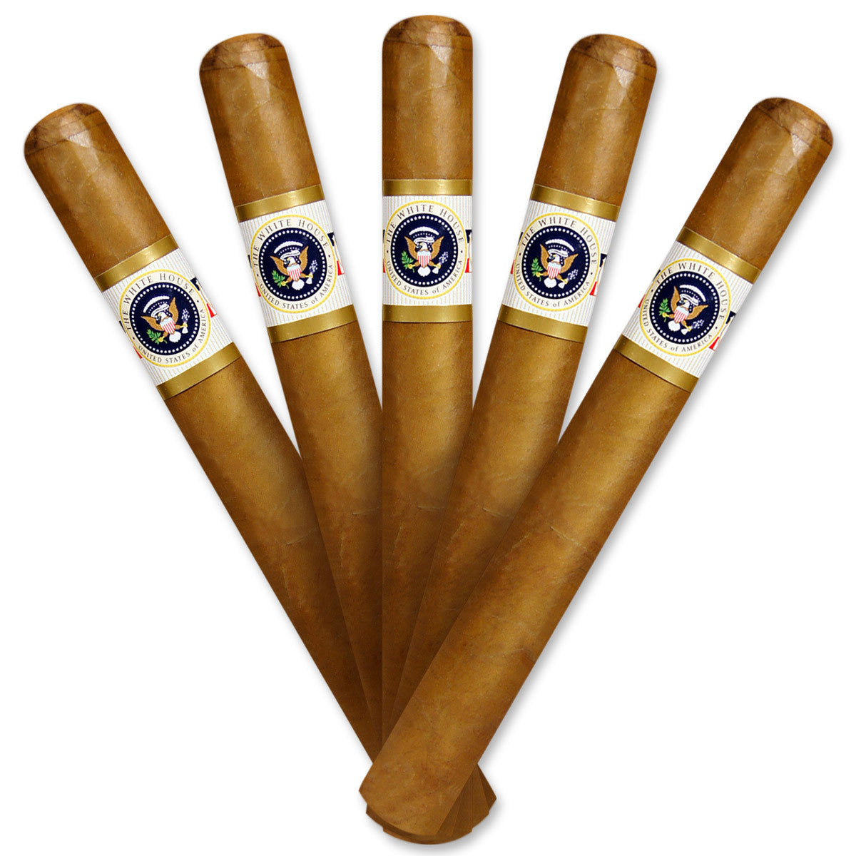 White House Presidential Churchill  7 X 50 Pack of 5 - Cigar boulevard