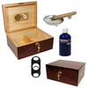 Gift Set Humidor Amor 425 for 75 cigars / Perfect Cutter / Ashtray / Humsol