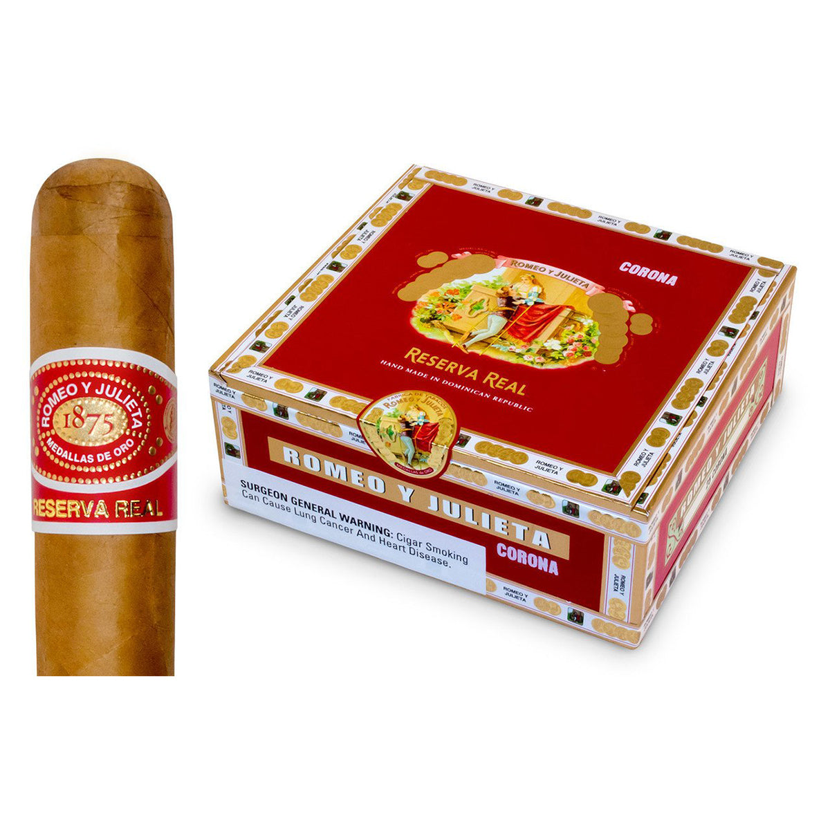 ROMEO Y JULIETA RESERVA REAL Packs, Boxes and Tubes Cigars - Cigar boulevard