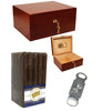 Combo Cubano 1 Cigar Humidor with Cigars Gift Set