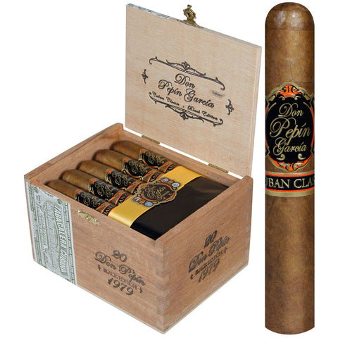 Image of Don Pepin Garcia Black Edition cigar Box of 20 - Cigar boulevard