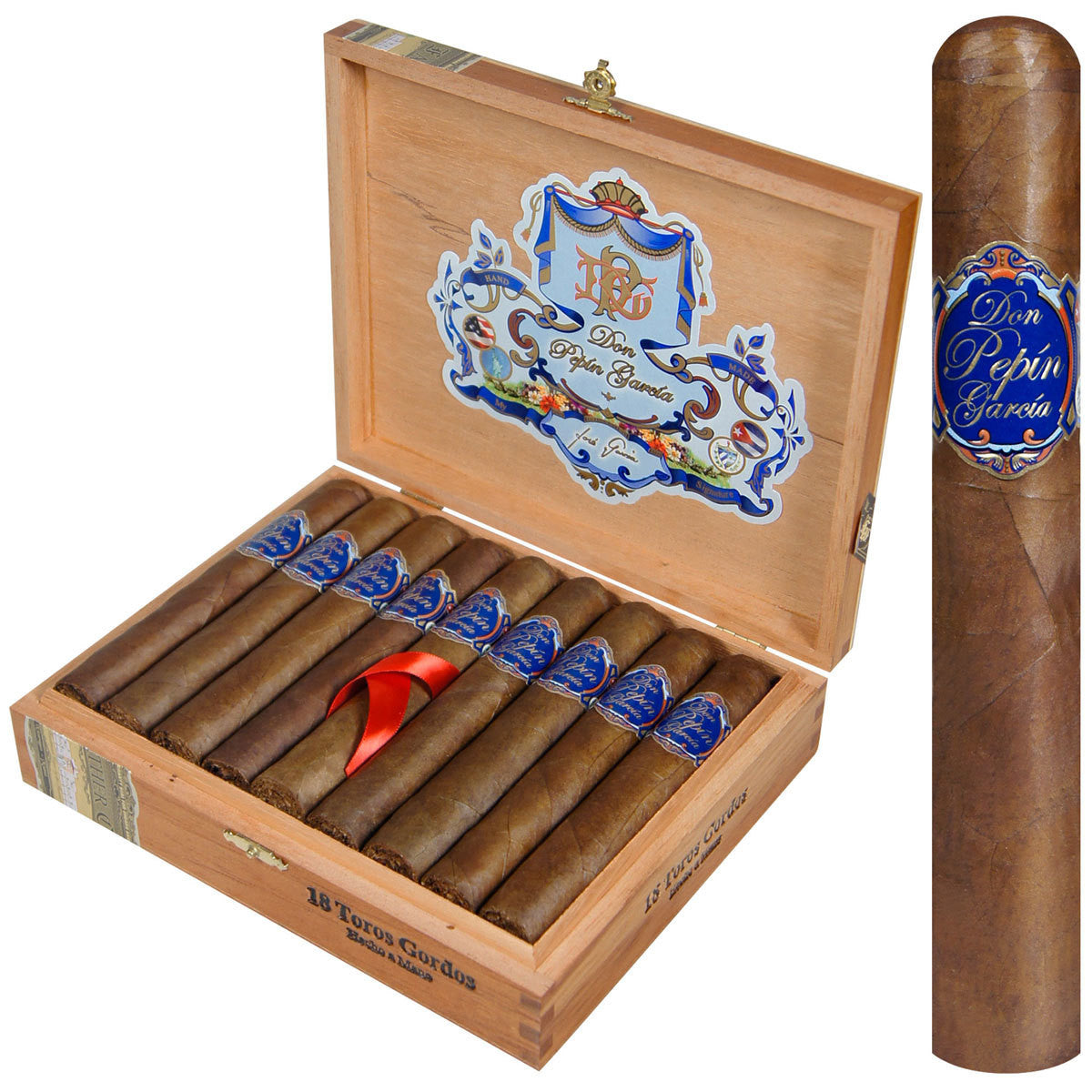 Don Pepin Garcia Blue Edition Cigar Box - Cigar boulevard