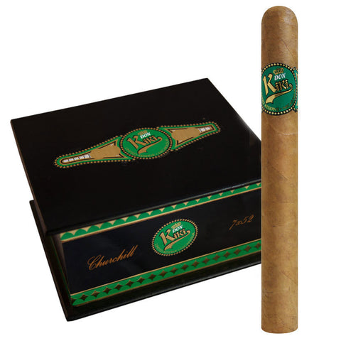 DON KIKI GREEN LABEL (Torpedo, Churchill, Robusto and Toro Cigars) - Cigar boulevard