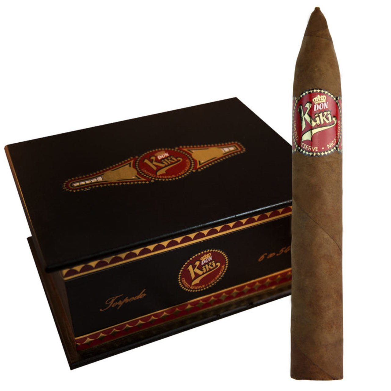 DON KIKI RED LABEL (Torpedo, Churchill, Robusto and Toro Cigars) - Cigar boulevard