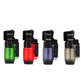 Eagle Torch "QUAD FLAME" Lighter Semi Transparent Tank