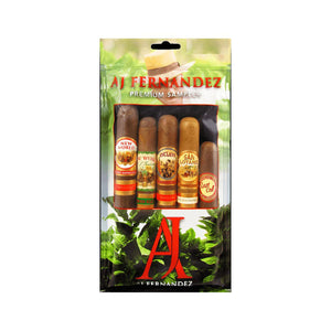 A J Fernandez GREEN FRESH Sampler of 5 Cigars