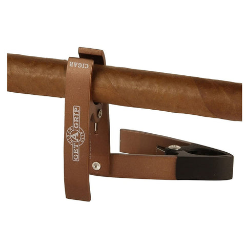 Image of Cigar Holder "Get a Grip" Black Brown
