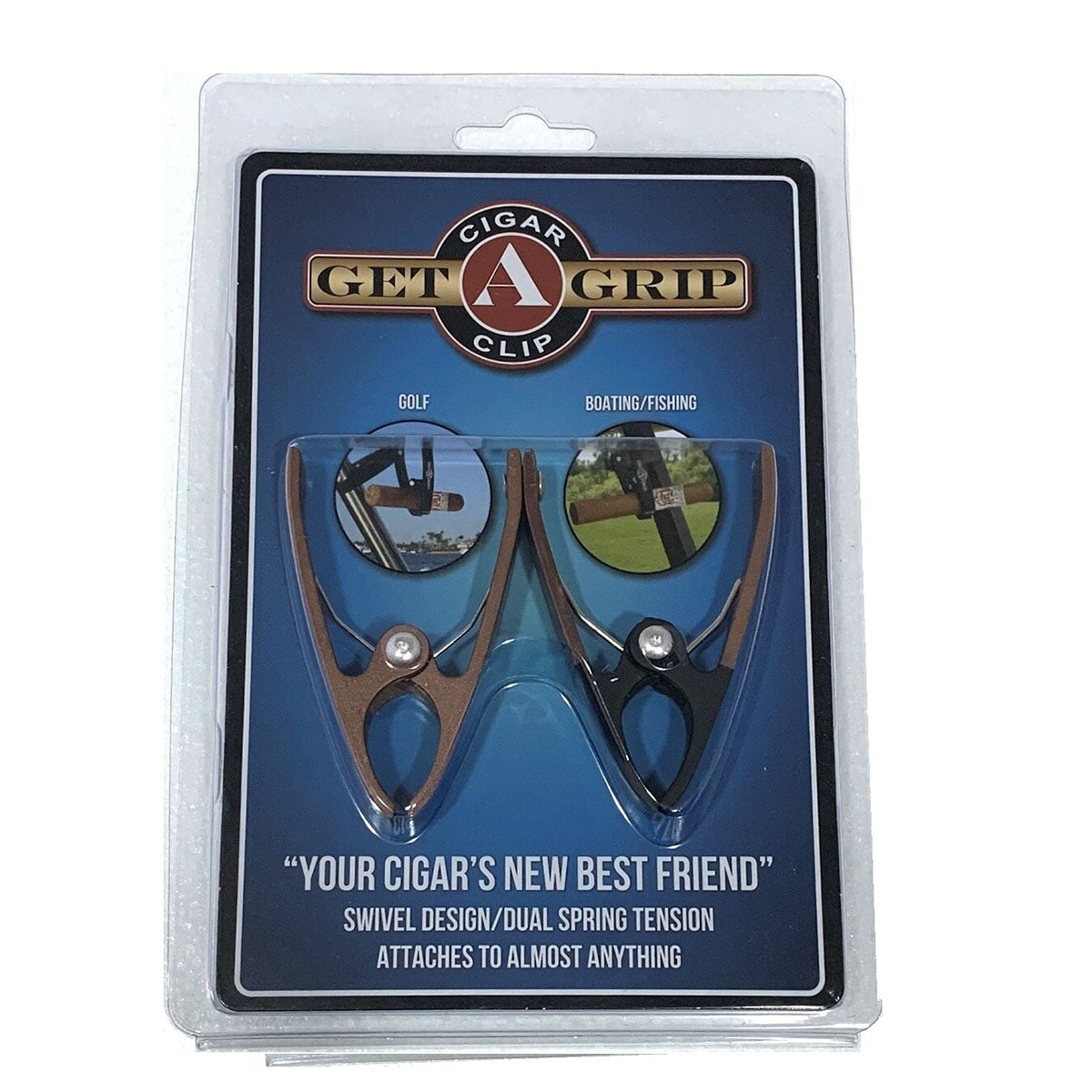 Cigar Holder "Get a Grip" Black Brown