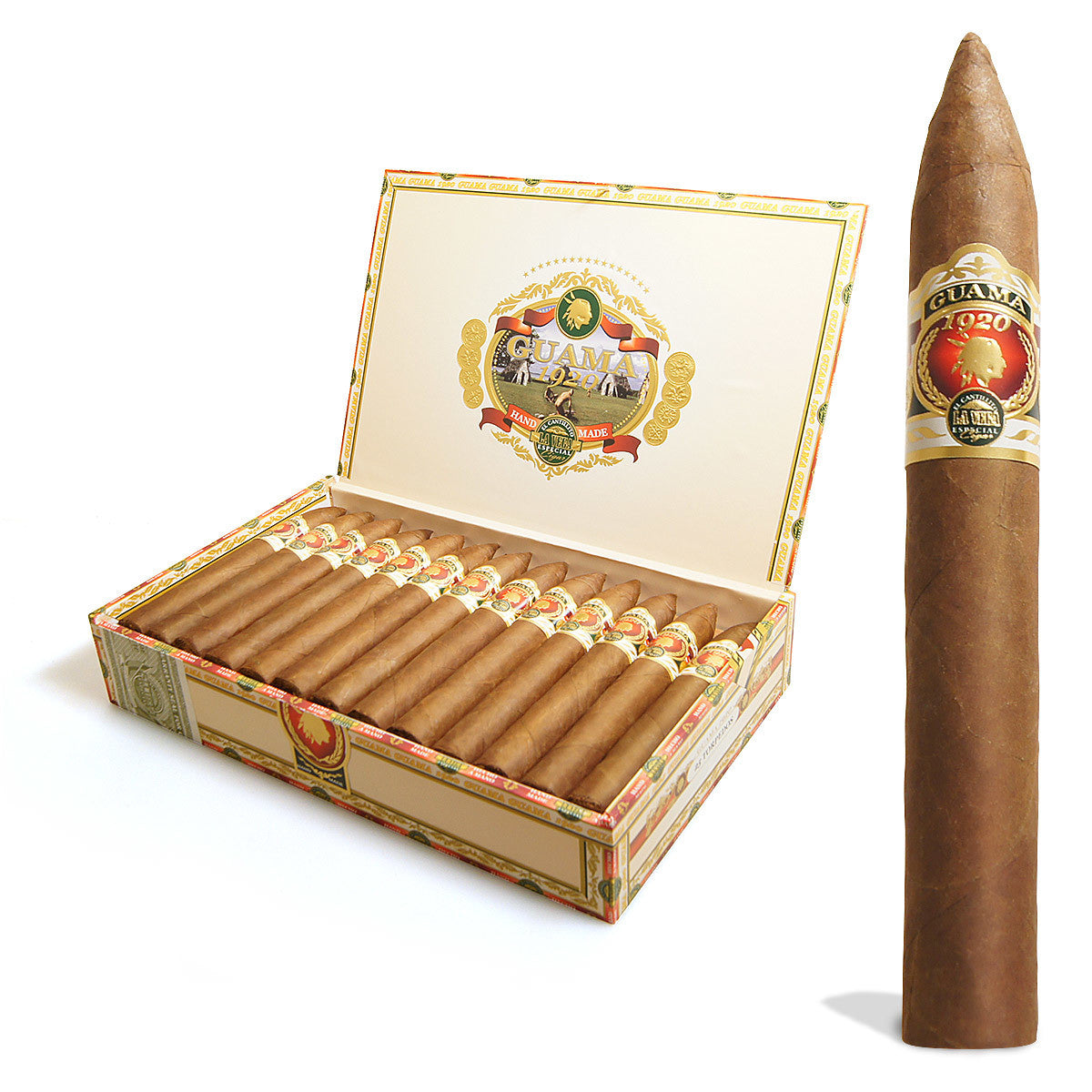 Guama Hand Made Cigars Box of 25 - Cigar boulevard