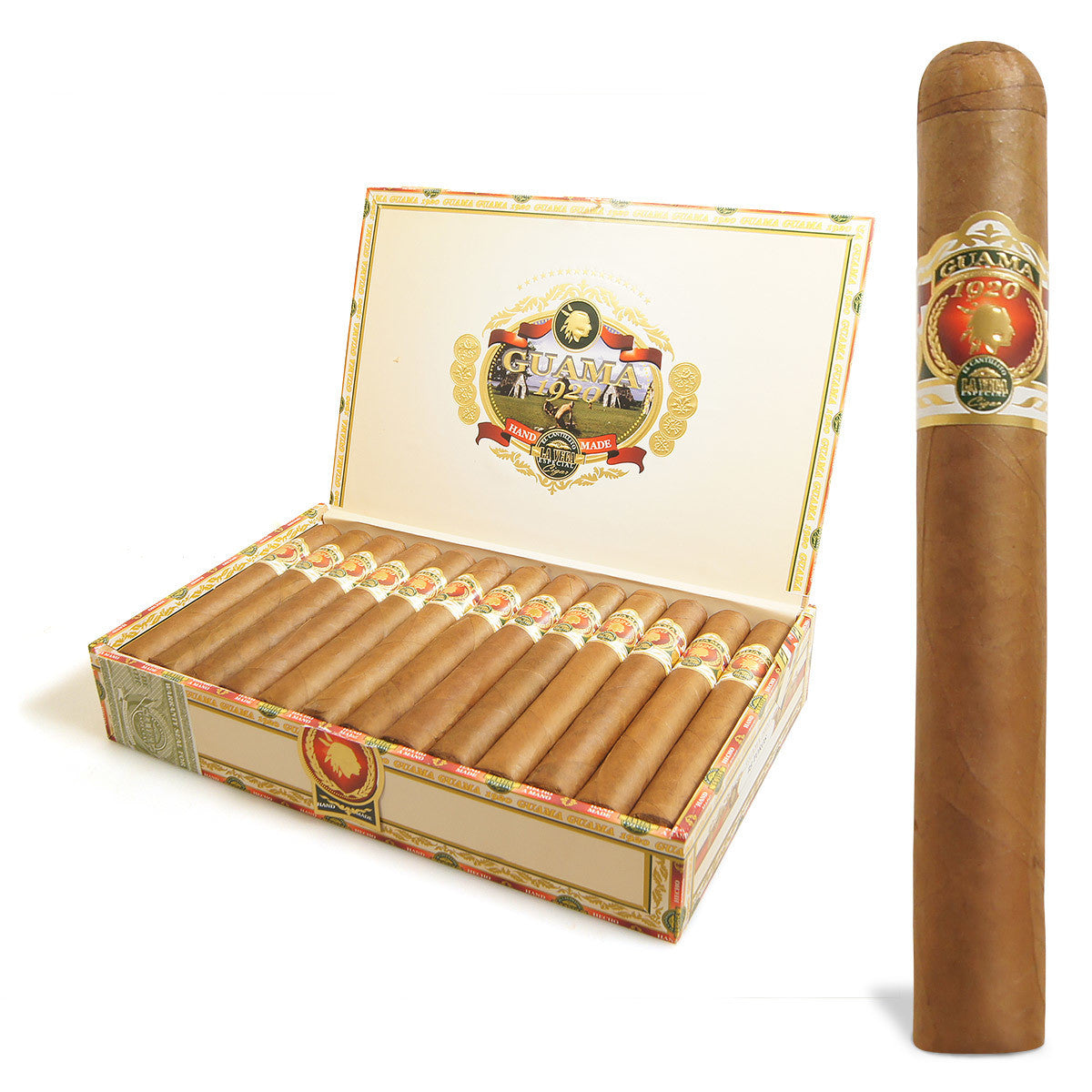 Guama Hand Made Cigars Box of 25 - Cigar boulevard