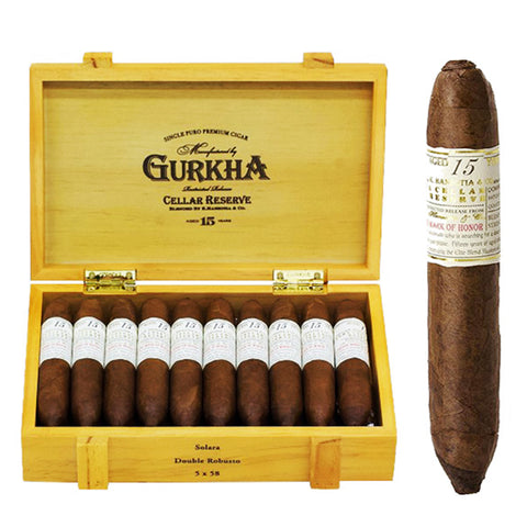 Image of Gurkha CELLAR RESERVE 15 YEARS "Boxes"