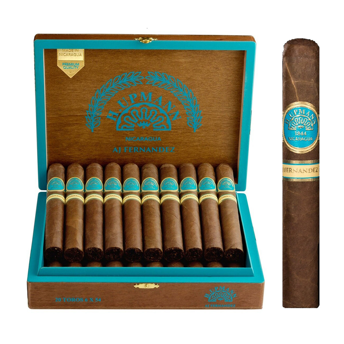 H. Upmann BY A.J. FERNANDEZ "Boxes and Single"