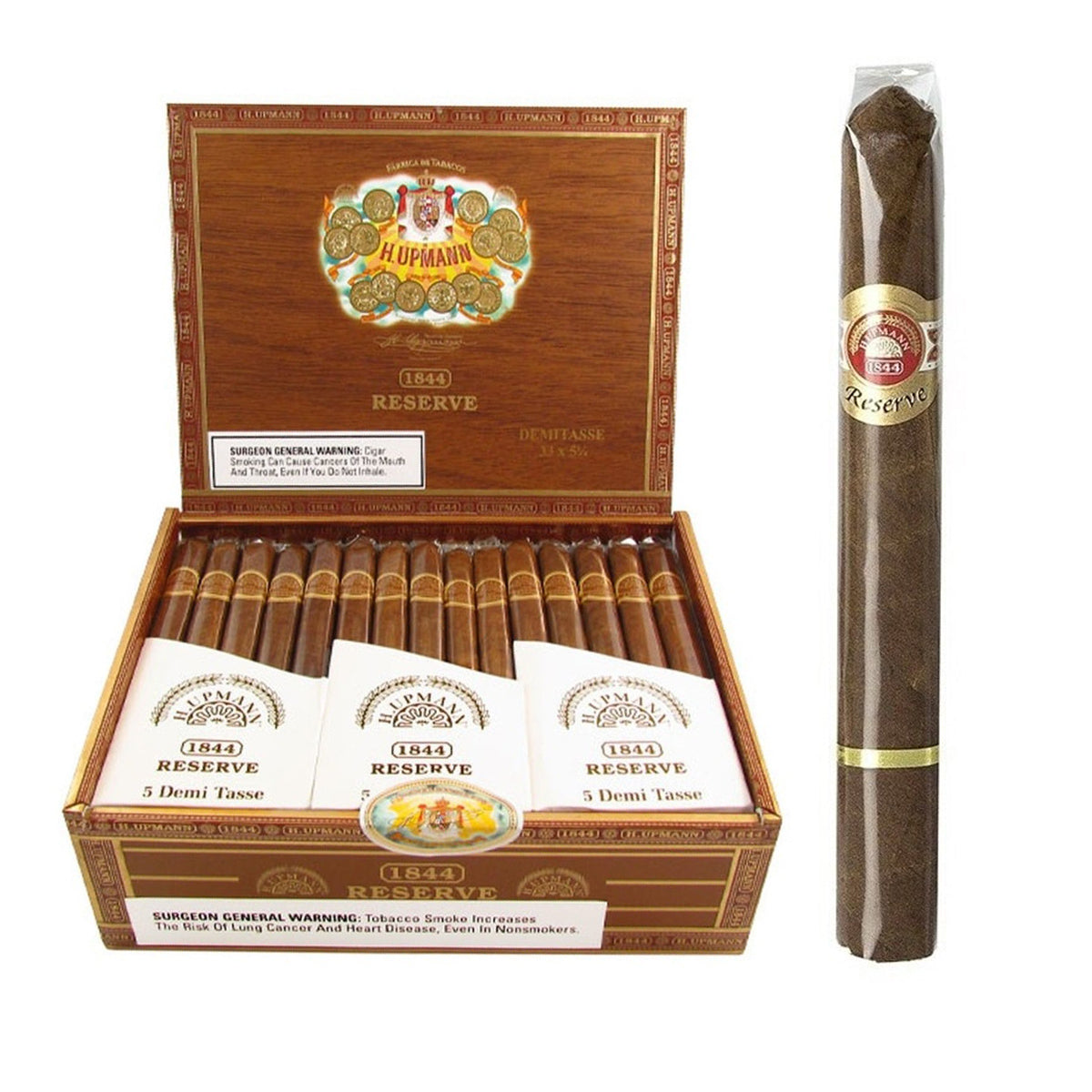 H. Upmann 1844 RESERVE "Boxes and Single"