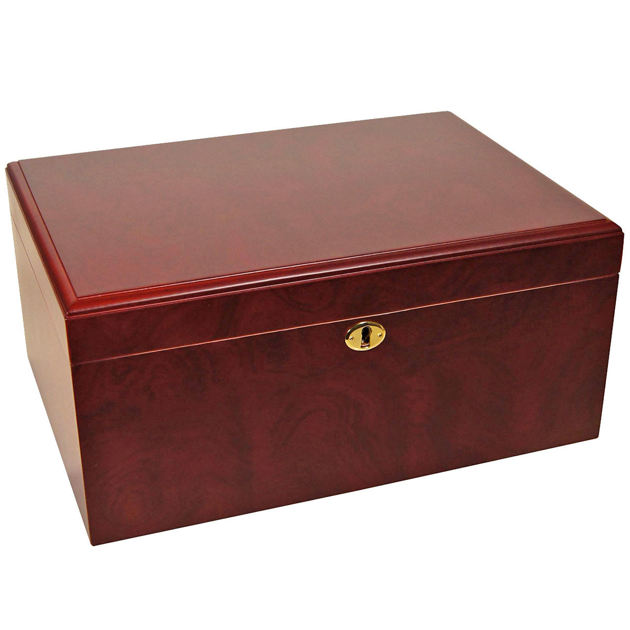 Bargain Humidors Clasico Rosa Rosewood Desktop Humidor for 100 Cigars - Cigar boulevard