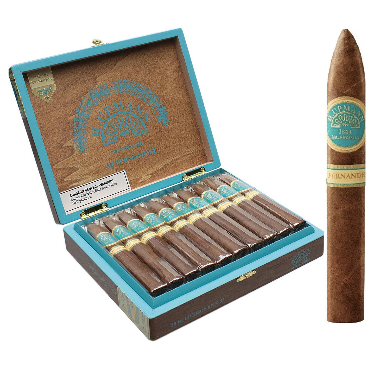 H. Upmann BY A.J. FERNANDEZ "Boxes and Single"
