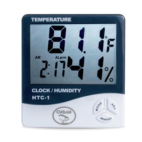 Image of Digital Hygrometer Thermometer for Cigar Humidors