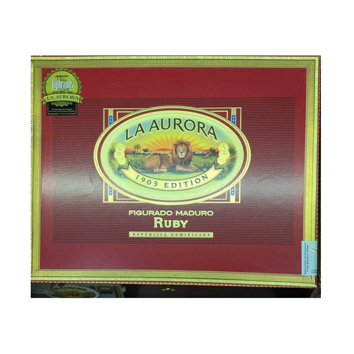 La Aurora 1903 EDITION PREFERIDOS TUBOS "Box and Single"