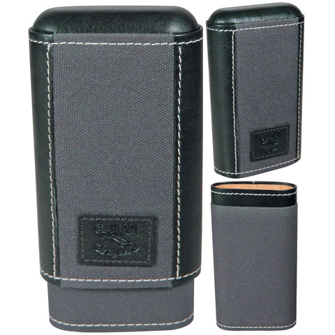 Image of Cigar Case Isla Pocket Humidors Hard for 3 Cigars