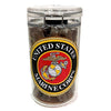 US Marine Acrylic Cigar Jar Humidor Humidifier + 20 Marine Churchil Cigars