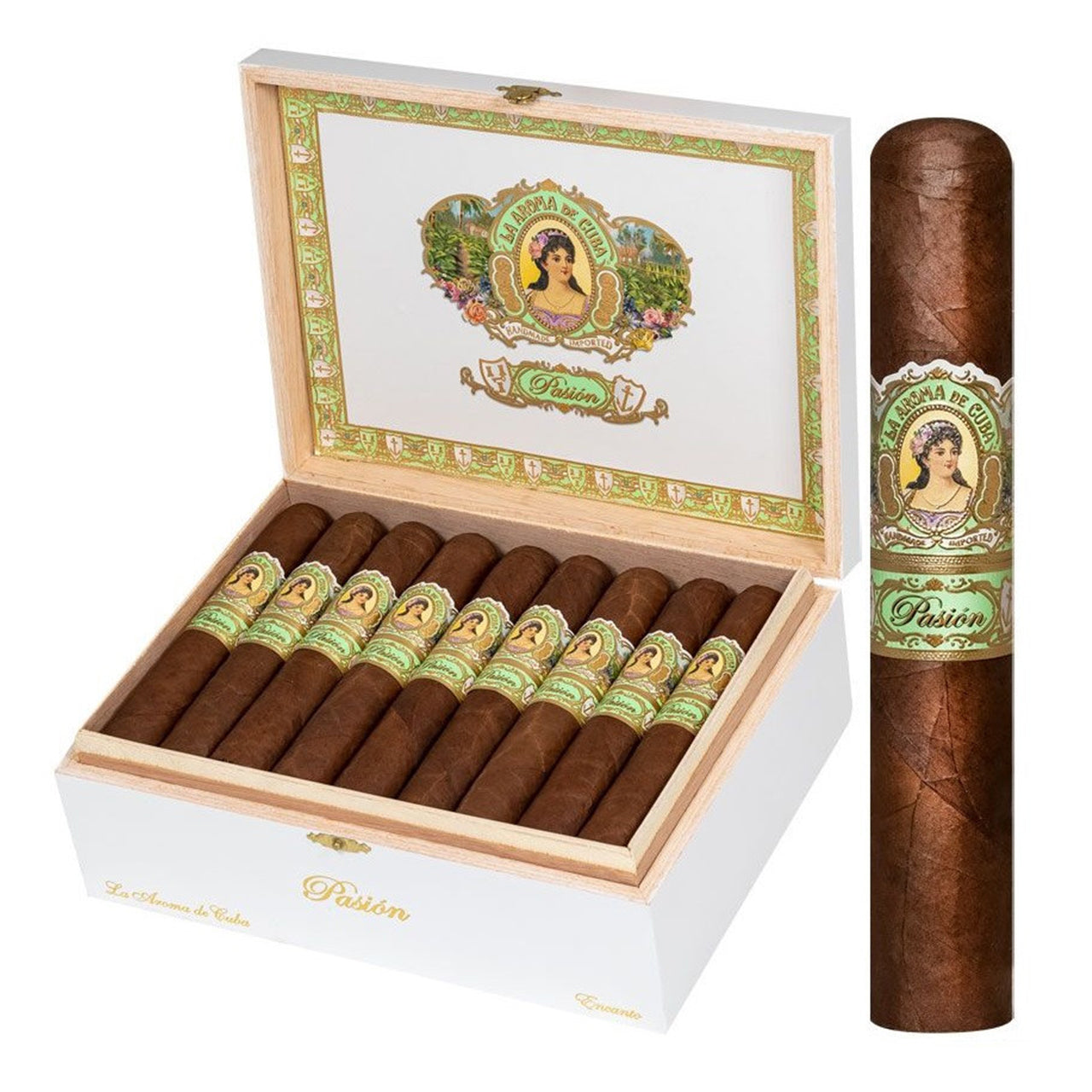 La Aroma de Cuba PASION "Boxes and Single"