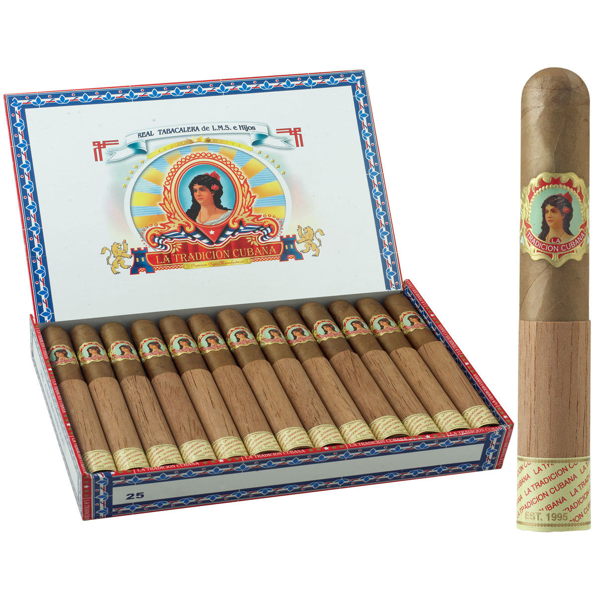 La Tradicion Cubana Box of 25 Cigars - Cigar boulevard