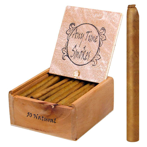 La Tradicion Cubana Any Time Smokes Natural Premium Little Cigars 3 1/2 X 24 Box of 50 - Cigar boulevard