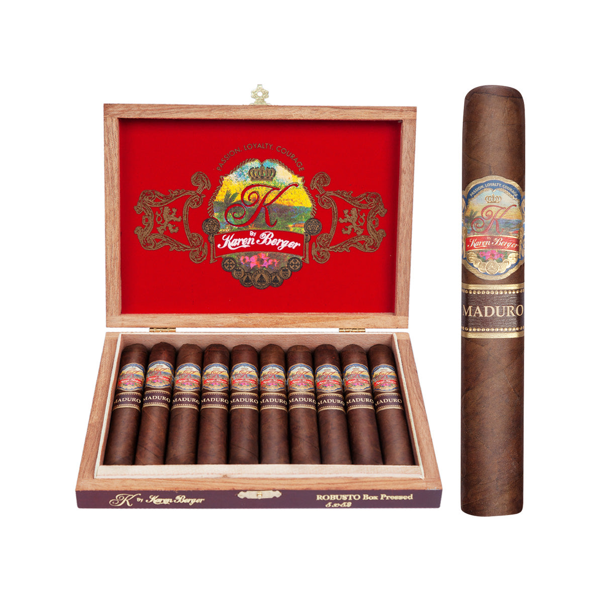 K BY Karen Berger MADURO "Boxes and Single"