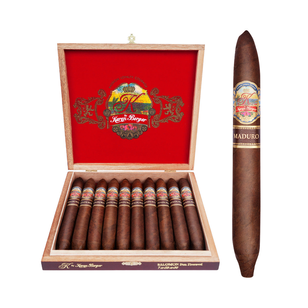 K BY Karen Berger MADURO "Boxes and Single"