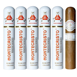 MONTECRISTO WHITE SERIES Packs, Boxes and Singles Cigars - Cigar boulevard