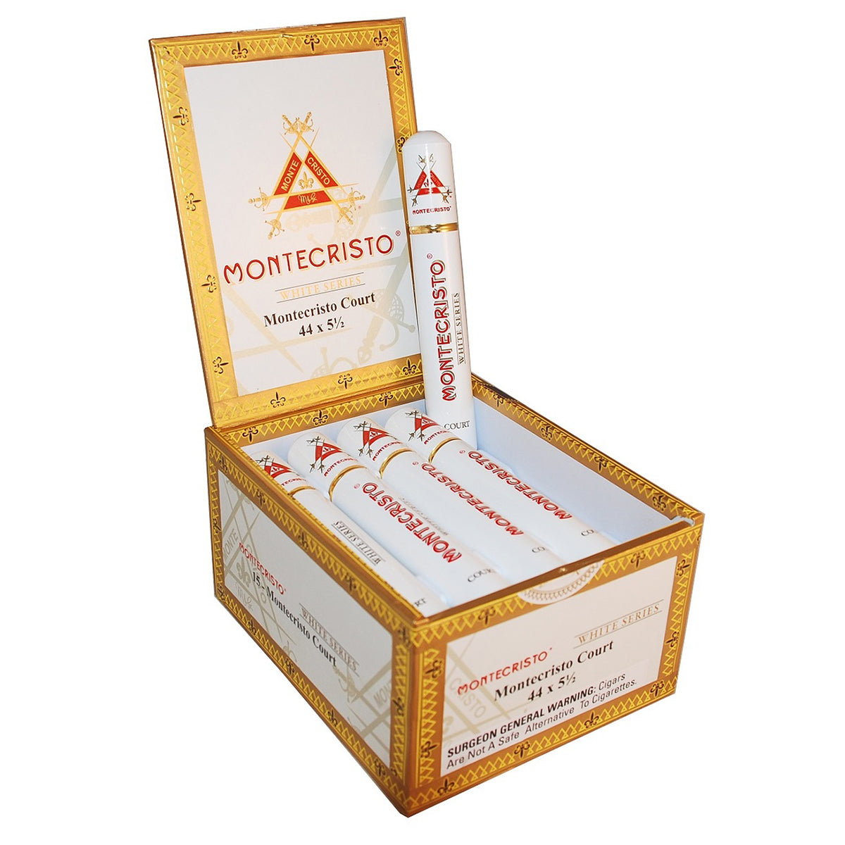 MONTECRISTO WHITE SERIES Packs, Boxes and Singles Cigars - Cigar boulevard