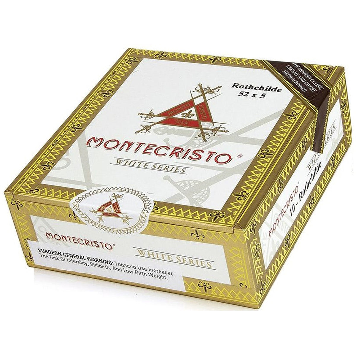 MONTECRISTO WHITE SERIES Packs, Boxes and Singles Cigars - Cigar boulevard