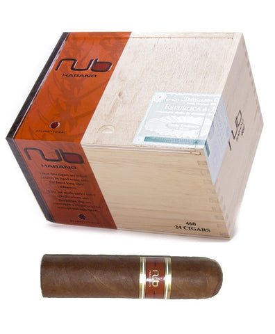 Image of NUB 460 Cigar Habano 4 X 60 Box of 24 - Cigar boulevard