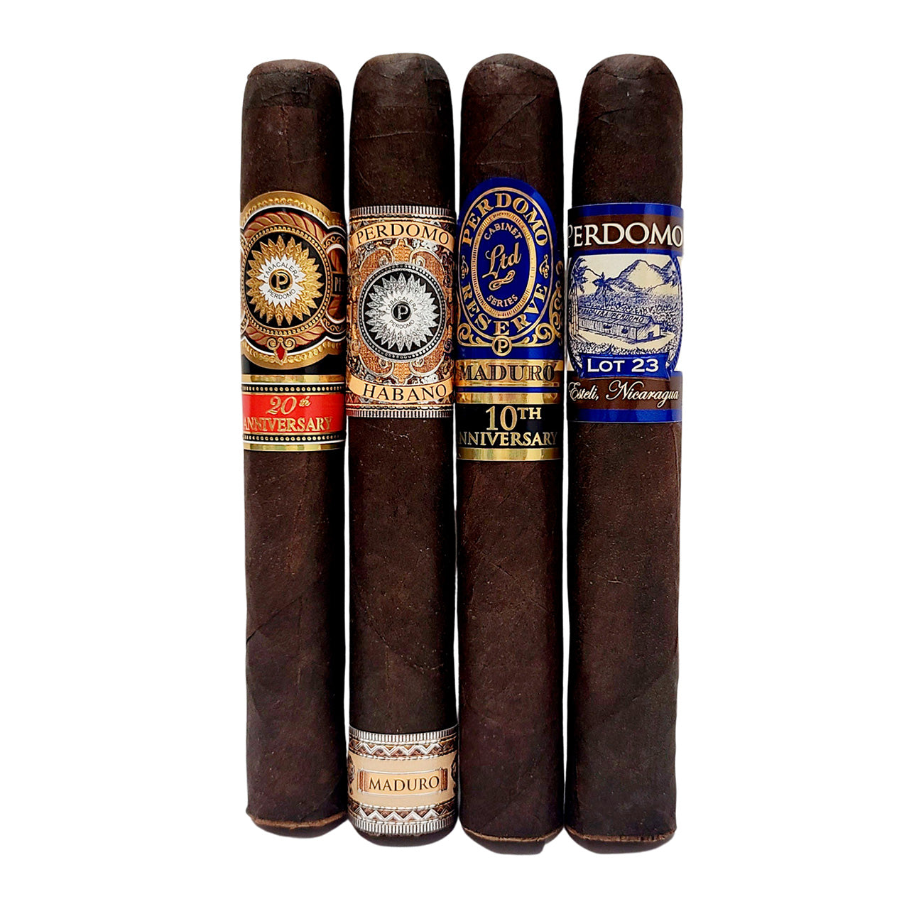 Perdomo Assortment MADURO EPICURE Pack of 4 (Humi-Bag)