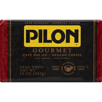 CUBAN PILON GOURMET COFFEE Espresso Ground Pack of 10 Oz