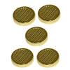 Cigar Humidifier for Humidors Small Round Gold. Pack of 5