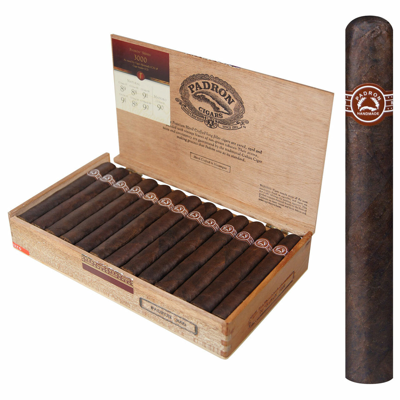 Padron SERIES MADURO "Box and Single"