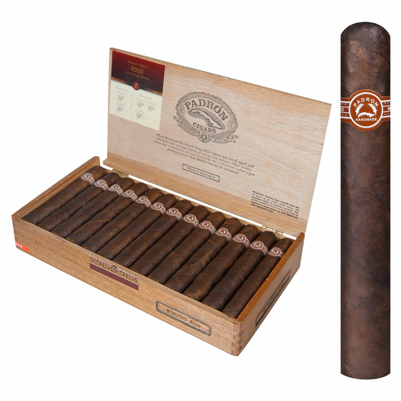 Padron SERIES MADURO "Box and Single"