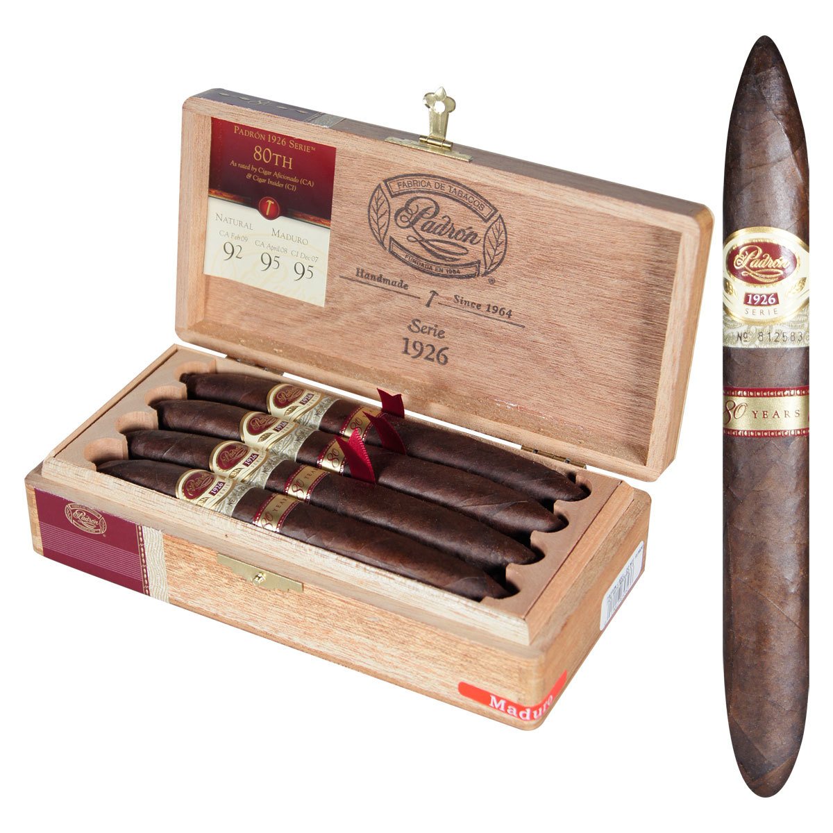 Padron 1926 SERIES MADURO "Box and Single"