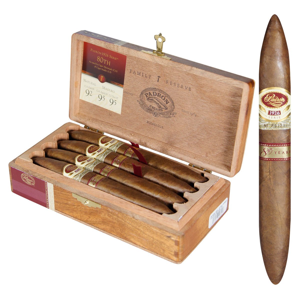 Padron 1926 SERIES NATURAL "Box and Single"