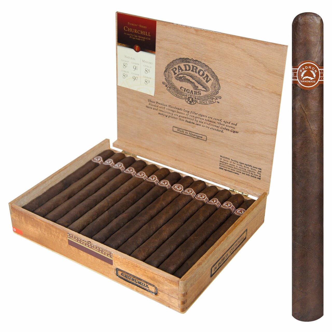 Padron SERIES MADURO "Box and Single"