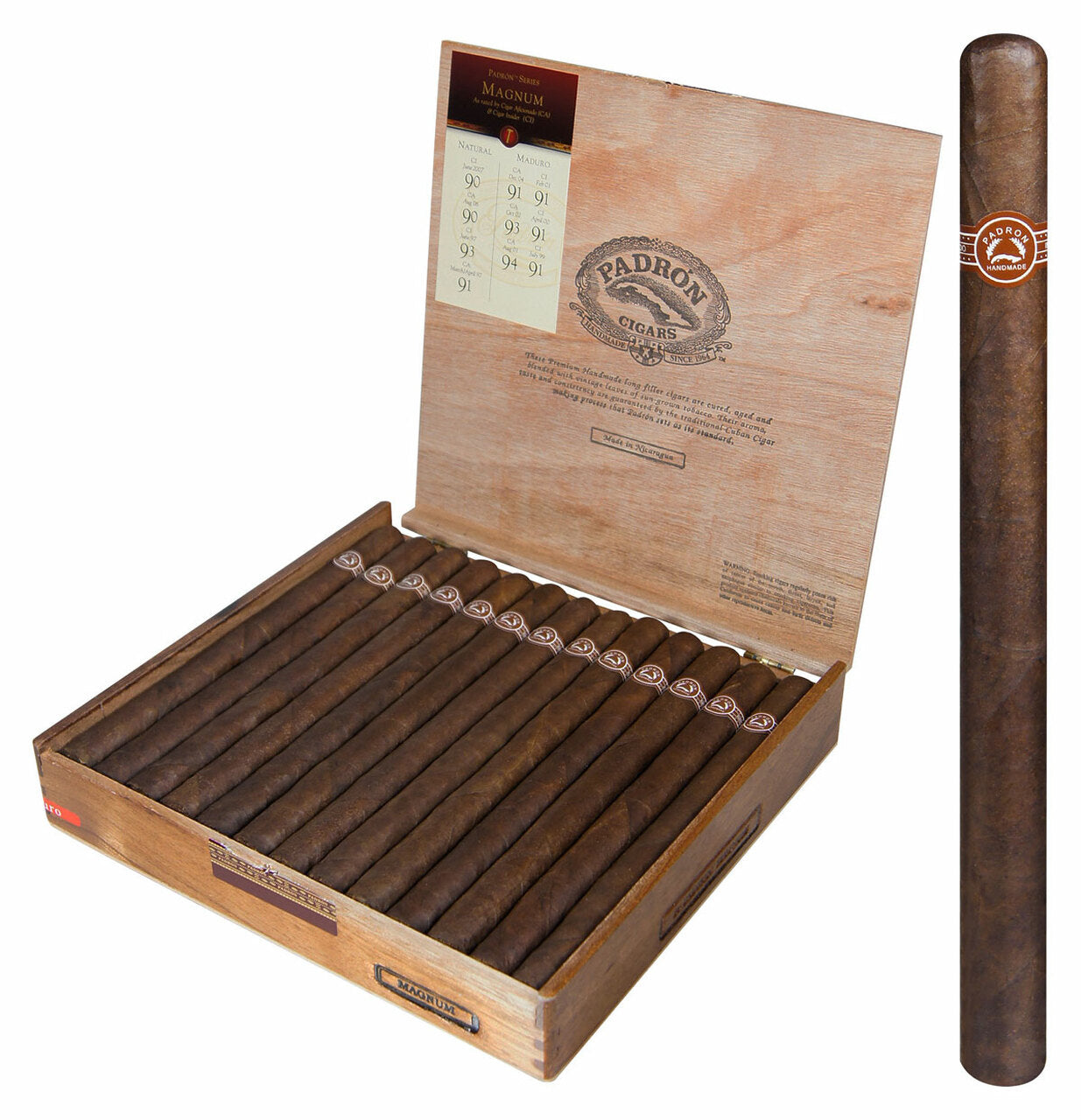 Padron SERIES MADURO "Box and Single"