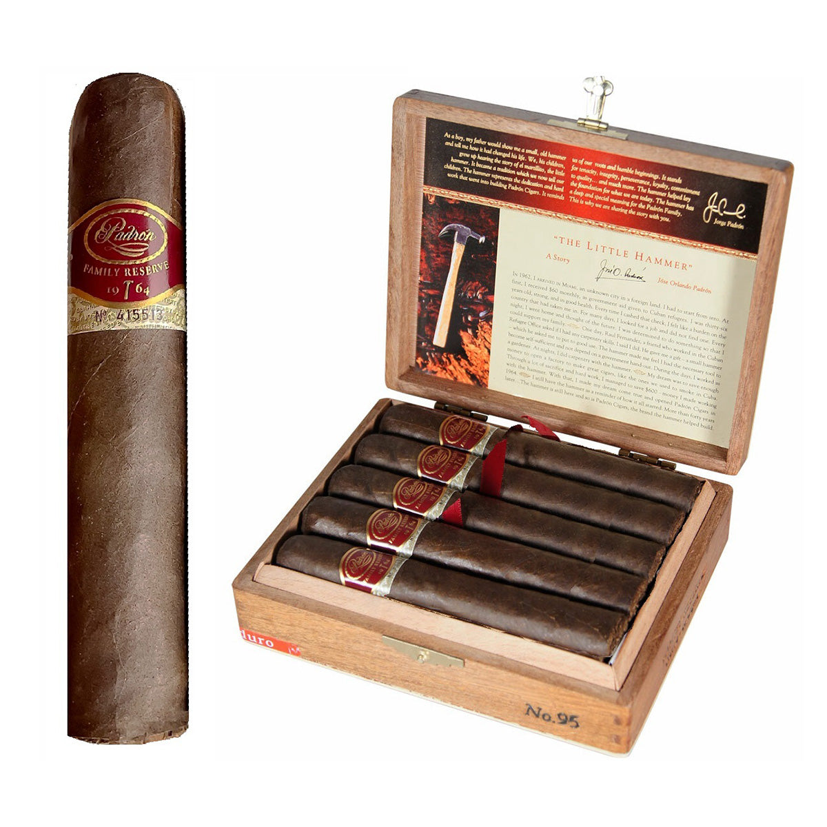 Padron 1926 FAMILY RESERVE MADURO "Box and Single"