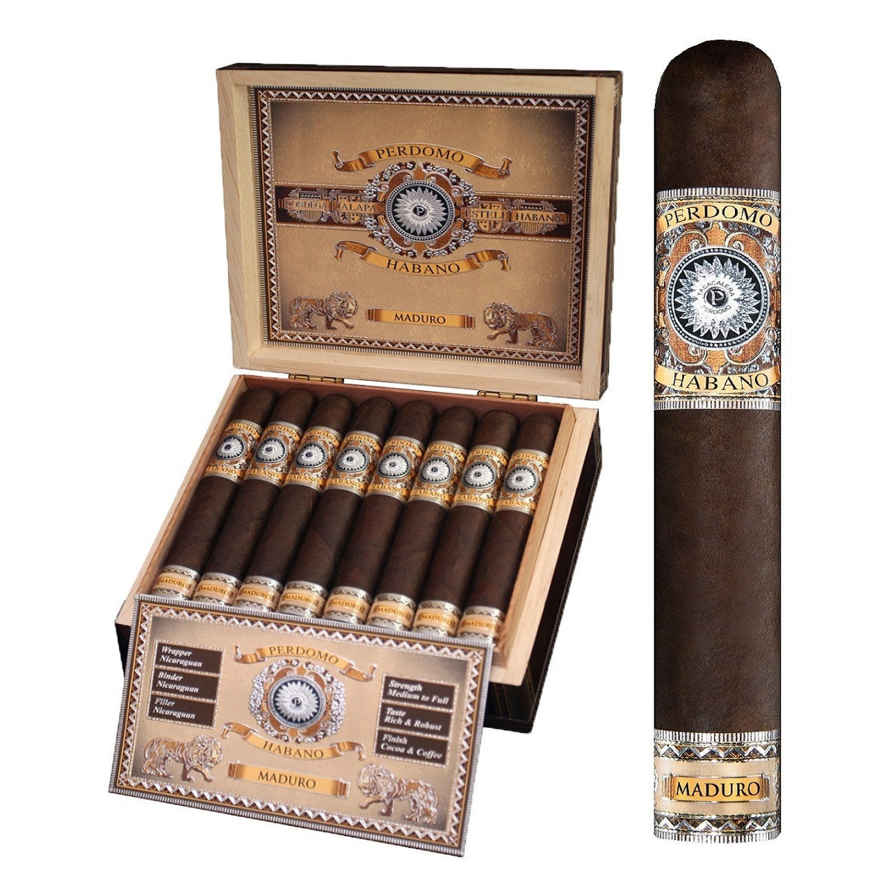 Perdomo HABANO MADURO "Boxes & Singles"