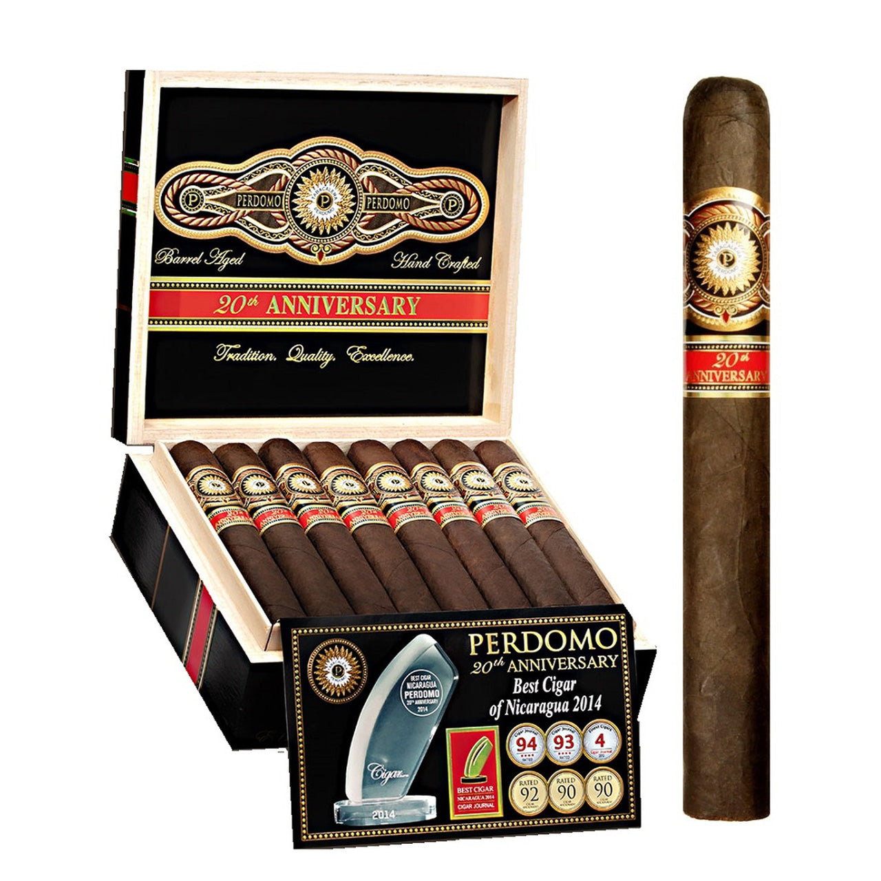 Perdomo 20th ANNIVERSARY MADURO "Boxes & Singles"