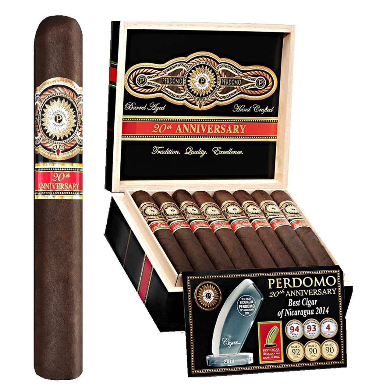 Perdomo 20th ANNIVERSARY MADURO "Boxes & Singles"