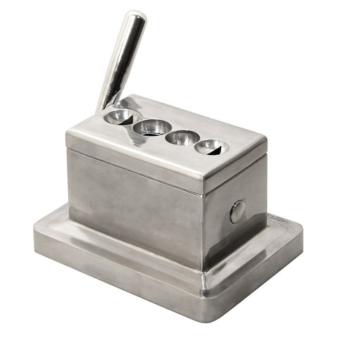 Image of Cuban Crafters Stainless Steel Quad Cutter - Cigar boulevard