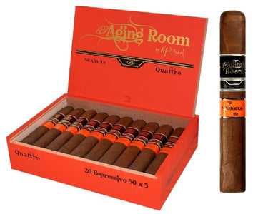 AGING ROOM QUATTRO NICARAGUA Packs and Boxes Cigars - Cigar boulevard